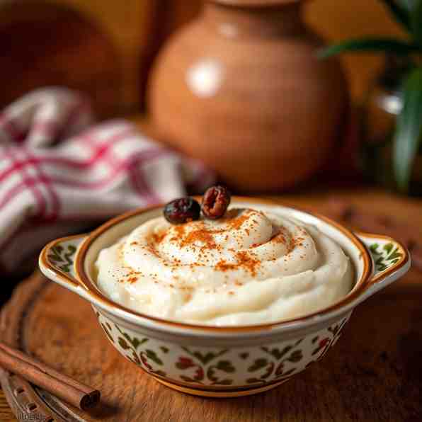Best Creamy Rice Pudding - Mauritanian Teurgoule